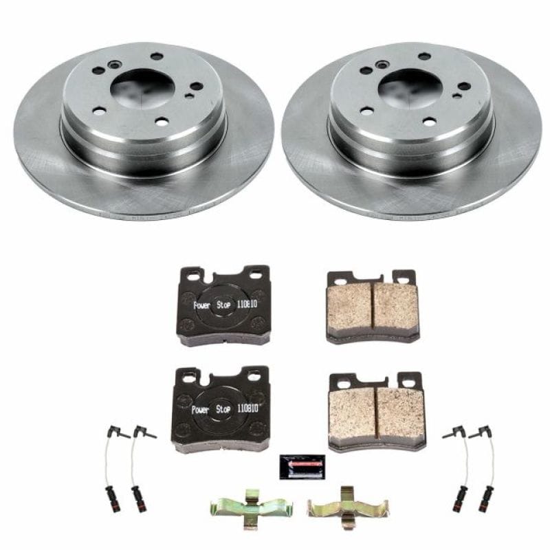PowerStop — Power Stop 90-93 Mercedes-Benz 300CE Rear Autospecialty Brake Kit