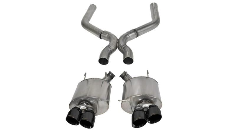 CORSA Performance — Corsa 2013-2014 Ford Mustang Shelby GT500 5.8L V8 Black Sport Axle-Back + XO Exhaust
Exhaust