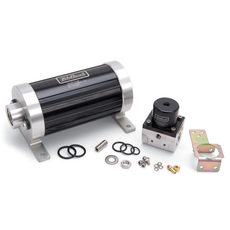 Edelbrock — Edelbrock Fuel Pump Kit 1794 Pump And 1729 Regulator for EFI Supports Up to 1500Hp
PUMPS