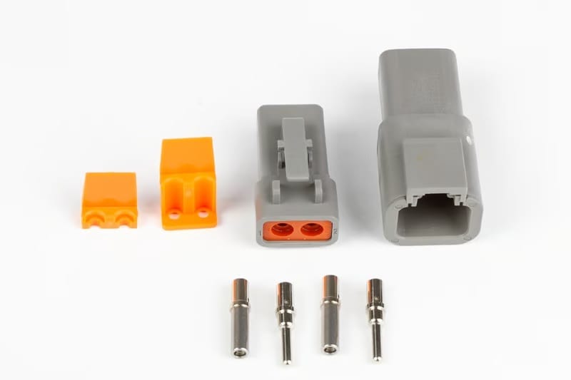 Haltech — Haltech Matching Set of Deutsch DTP-2 Connectors (25 Amp) Plug & Pins
Univrsl Connectors
