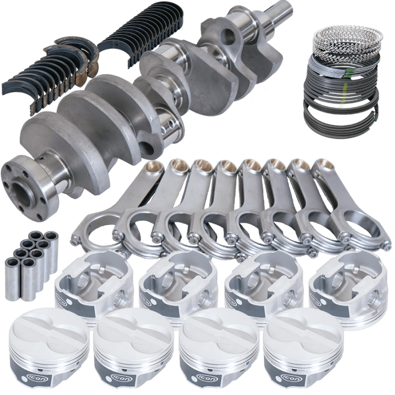 Eagle — Eagle Ford 289/302 3.250in Crank 5.400in H-Beam -11cc Flat Top 4.060in Pistons Rotating Assembly
Competition Assembly