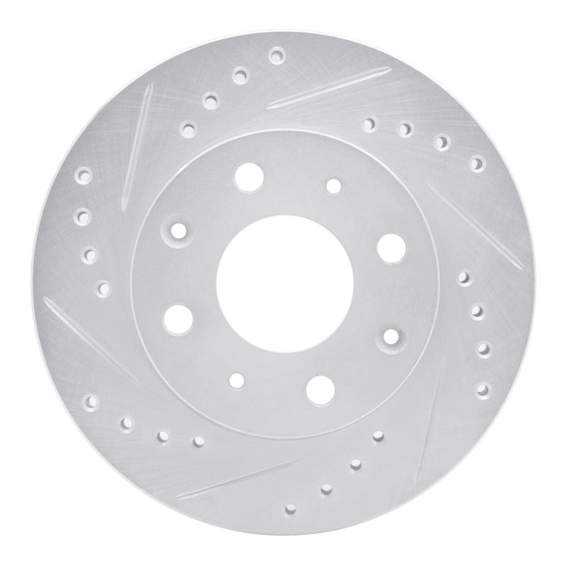 R1 Concepts — R1 82-83 Honda Accord Sedan Front Left Drilled & Slotted Silver Brake Rotor
R1 Brake Rotor Drill