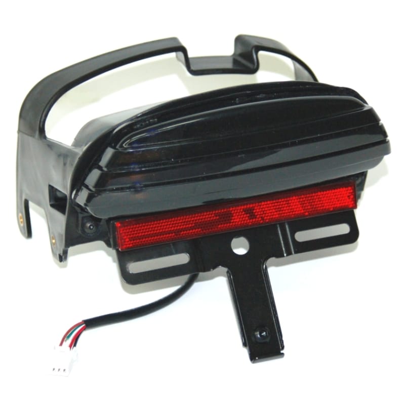 Letric Lighting — Letric Lighting 08-13 Dyna Fat Bob FXDF Replacement LED Taillight - Smoked