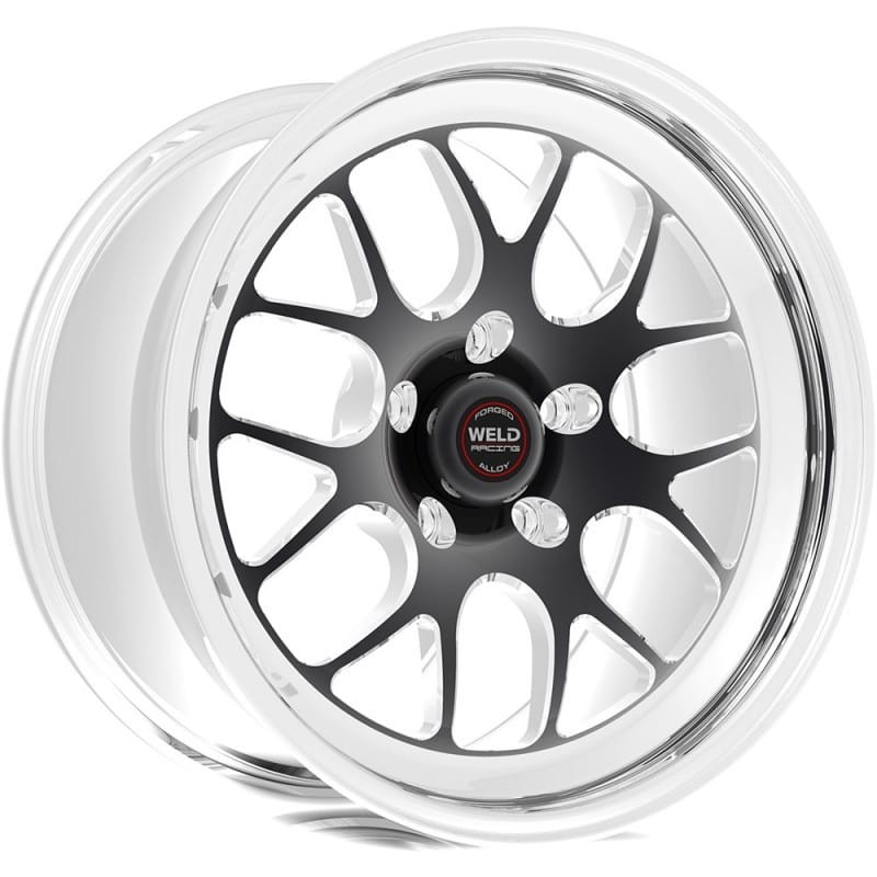 Weld — Weld S77 17x5 / 6x5.5 BP / 2.9in BS Black Wheel 3.540 ID (Low Pad) - Non-Beadlock