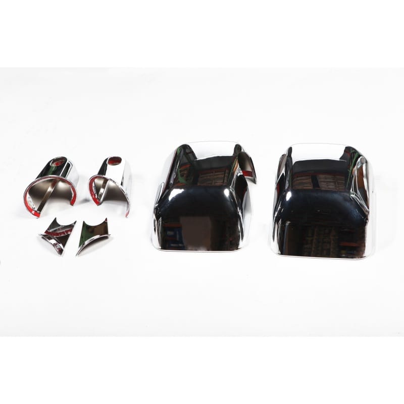 Rugged Ridge — Rugged Ridge 4-Pc Mirror/Arm Cover Kit Chrome 07-18 Jeep Wrangler JK
Door Mirror Cover
OFFROAD_EXTERIOR