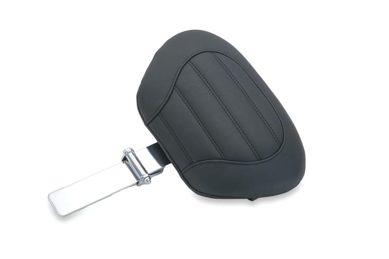 Mustang Motorcycle — Mustang 15-21 Harley Freewheeler Standard Touring Deluxe Driver Backrest - Black