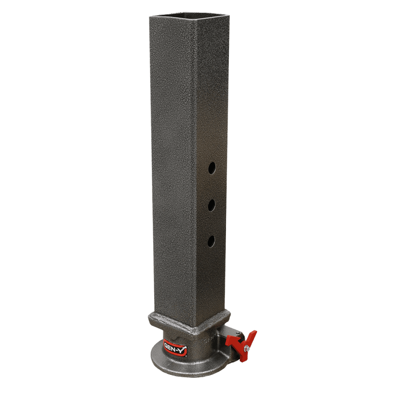 GEN-Y Hitch — Gen-Y Viking 4in Square Tube Gooseneck Static Hitch w/SnapLatch 2-5/16in Coupler 8.5K TW 30K
Gooseneck Hitch