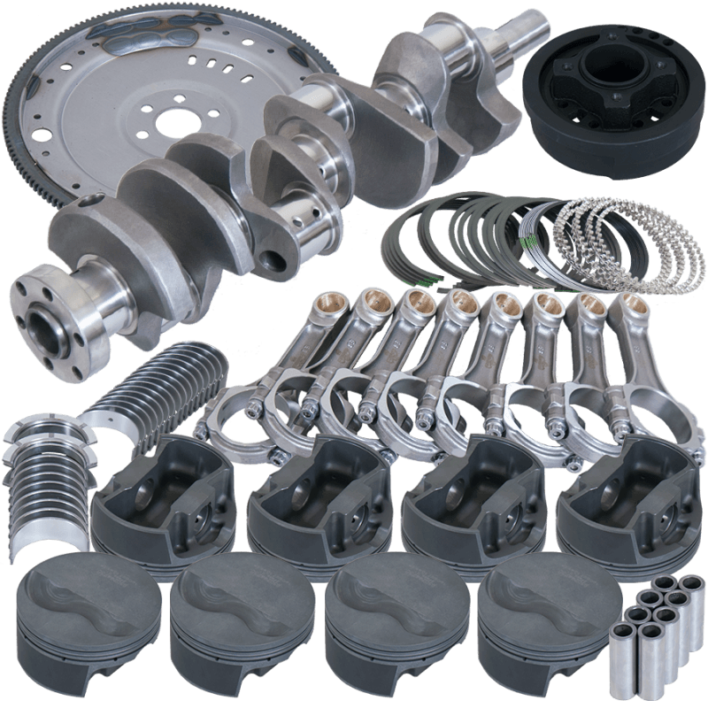 Eagle — Eagle Ford 302 V-Rib Belt 157 Tooth Flexplate Balanced Rotating Assembly - 5.400in I-Beam +.040 Bore
Bal Str & Strip Assy