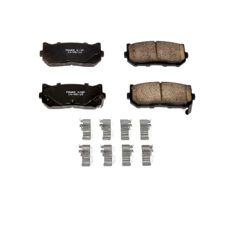PowerStop — Power Stop 98-01 Kia Sephia Rear Z17 Evolution Ceramic Brake Pads w/Hardware
Z17 Brake Pads