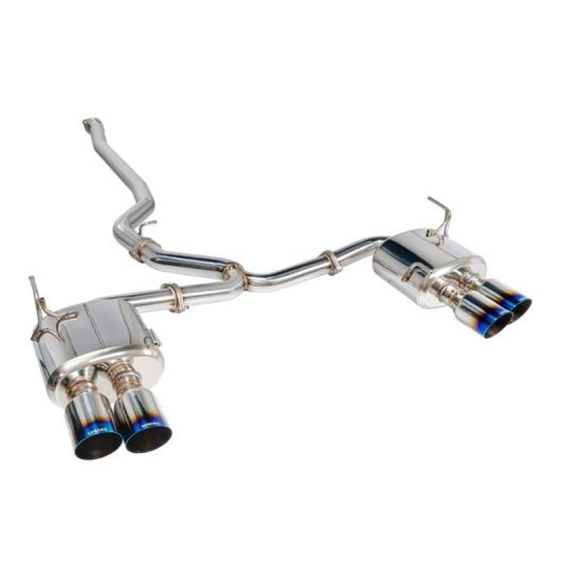 Remark — Remark 2015+ Subaru WRX/STi 4in Quad Cat-Back Exhaust Titanium Stainless Non-Resonated