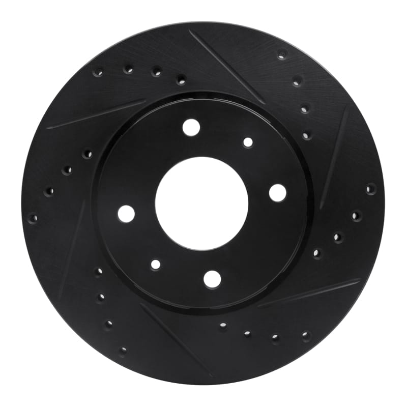 R1 Concepts — R1 00-04 Volvo V40 Front Right Drilled & Slotted Black Brake Rotor
R1 Brake Rotor Drill