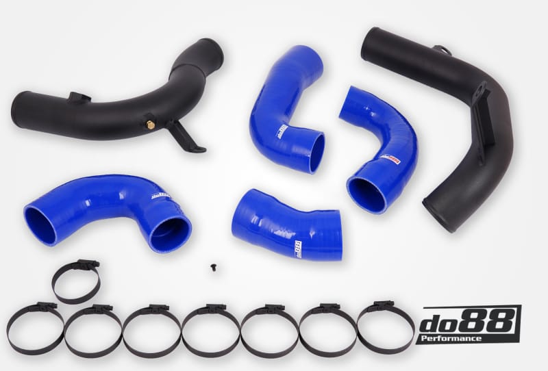 do88 — do88 VAG 2.0 TSI EA888 Gen4 (245hp) OEM Intercooler Pressure Pipes Blue Hoses