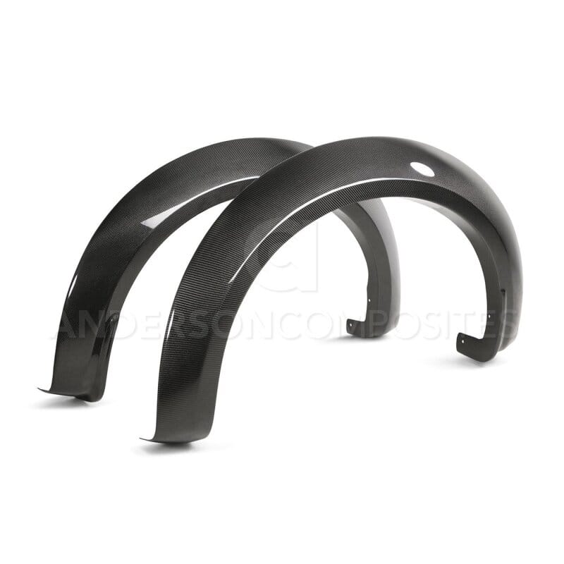 Anderson Composites — Anderson Composites 17-18 Ford Raptor Type-Wide Fender Flares (Rear)