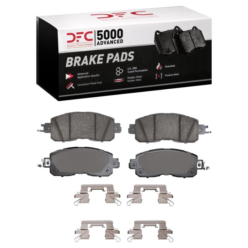 DFC — DFC 13-25 Nissan Altima Front 5000 Advanced Ceramic Brake Pads and Hardware Kit
DFC Brake Pad Set