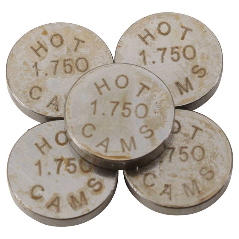 Hot Cams — Hot Cams 04-08 400 DVX/02-16 CRF 450 R 1.750mm Shim Kit - 5 Pack