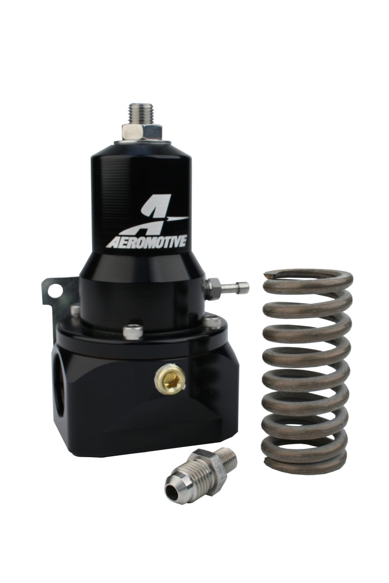 Aeromotive — Aeromotive Regulator - 30-120 PSI - .313 Valve - 2x AN-10 Inlets / AN-10 Bypass
Regulator