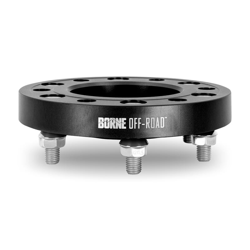 Borne Off-Road — Borne Off-Road Wheel Spacers - 6x139.7 - 78.1 - 50mm - M14x1.5 - Black