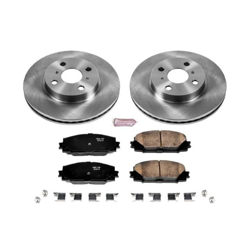 PowerStop — Power Stop 2013 Scion iQ Front Autospecialty Brake Kit