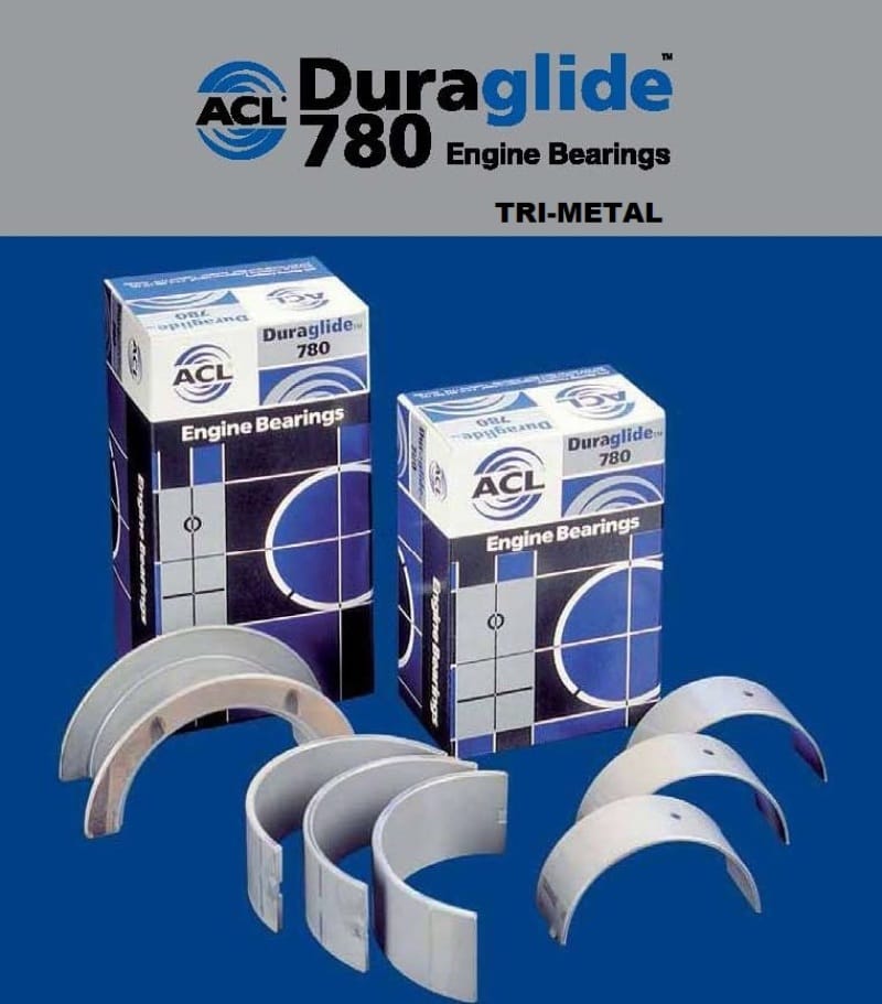 ACL — ACL TRIMETAL - Chrysler Prod. V8 360 1974-98 Engine Crankshaft Main Bearing Set