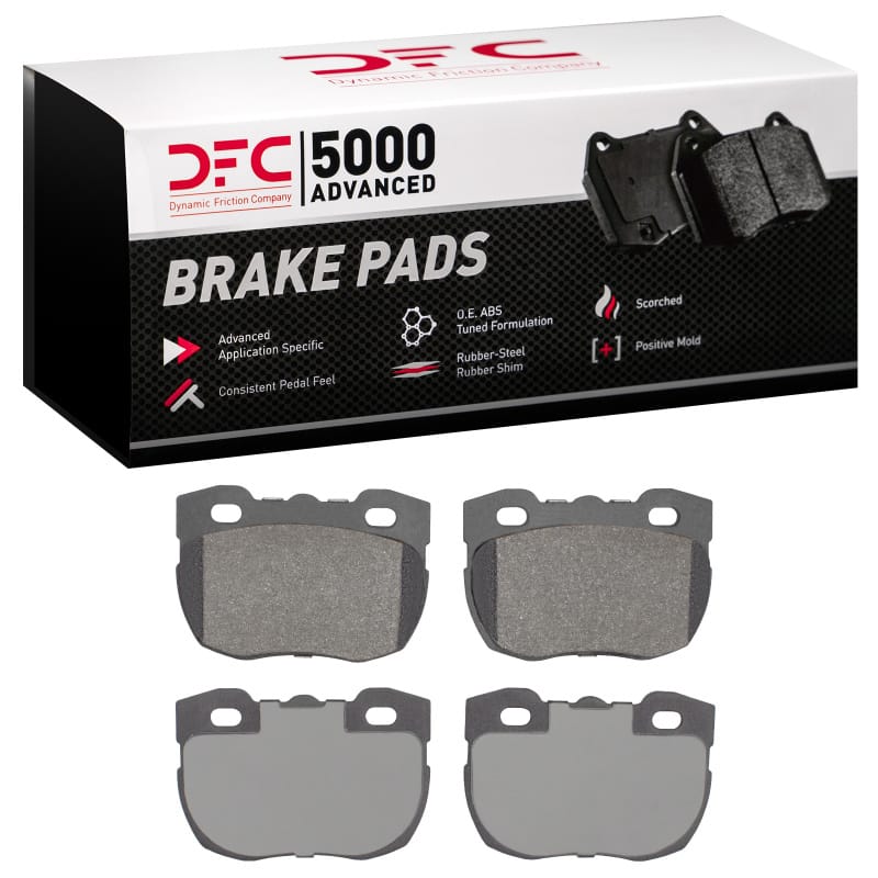 DFC — DFC 94-99 Land Rover Discovery Front 5000 Advanced Low Metallic Brake Pads
DFC Brake Pad Set