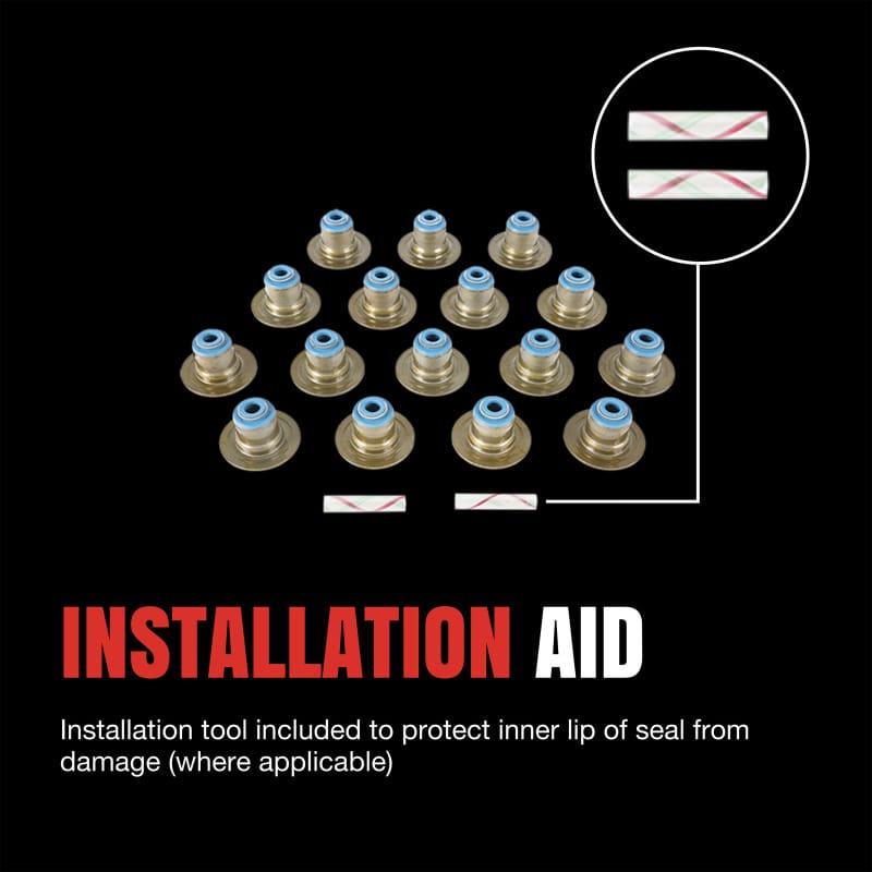 Fel-Pro — Fel-Pro 18-21 Ford F-150/11-17 Mustang/10-12 Fusion Engine Valve Stem Oil Seal Set