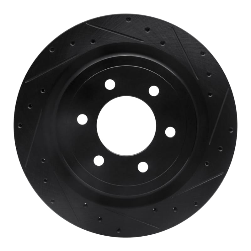 R1 Concepts — R1 21-25 Ford F-150 RWD Rear Right Drilled & Slotted Black Brake Rotor
Disc Brake Rotor