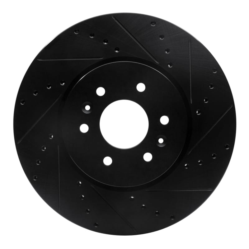 R1 Concepts — R1 09-10 Kia BORREGO Front Right Drilled & Slotted Black Brake Rotor
R1 Brake Rotor Drill