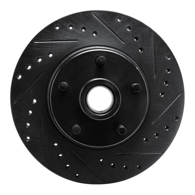 R1 Concepts — R1 68-70 Ford Falcon Front Right Drilled & Slotted Black Brake Rotor
R1 Brake Rotor Drill
