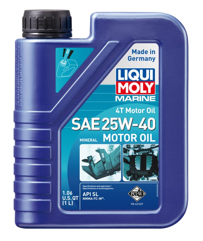 LIQUI MOLY — LIQUI MOLY 1L Marine 4T Motor Oil 25W40