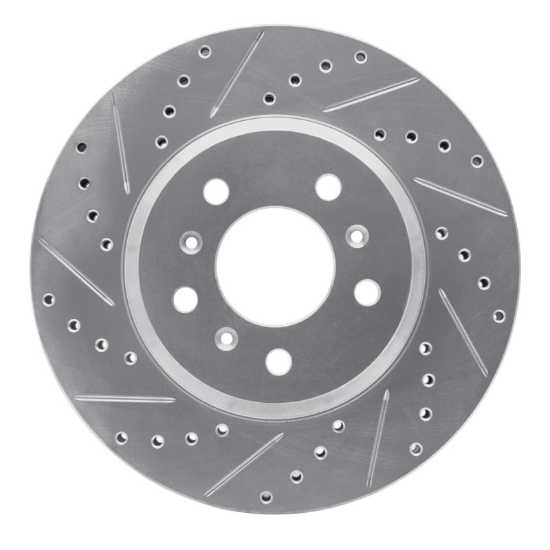 R1 Concepts — R1 06-16 Buick Lucerne Front Left Drilled & Slotted Silver Brake Rotor
R1 Brake Rotor Drill
