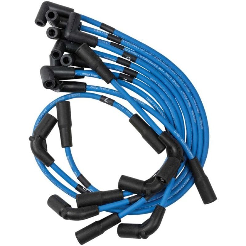 Moroso — Moroso Custom Ignition Wire Set - Blue Max - Spiral Core