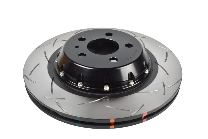 DBA — DBA 17-23 Tesla Model 3 (w/355mm Front Rotor) Front 5000 Series 2-Piece Slotted Rotor w/Black Hat
Brake Rotor