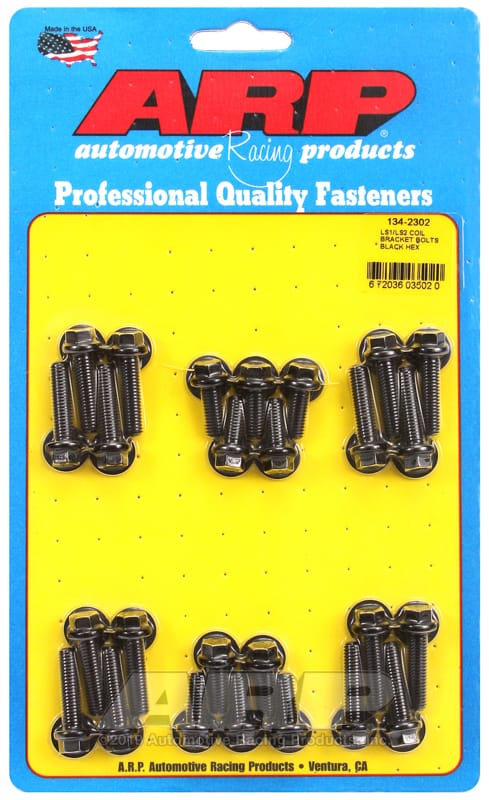 ARP — ARP SBC LS1 LS2 Hex Coil Bracket Bolt Kit