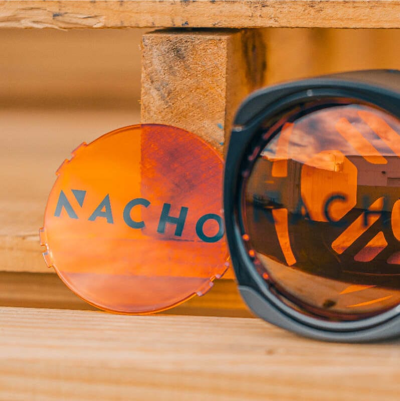 Nacho Offroad Technology — Nacho Lighting Quatro Lens Cover - Amber (Pair)