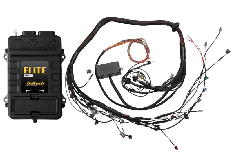 Haltech — Haltech Elite 2500 Terminated Harness ECU Kit w/EV1 Injector Connectors
ECU