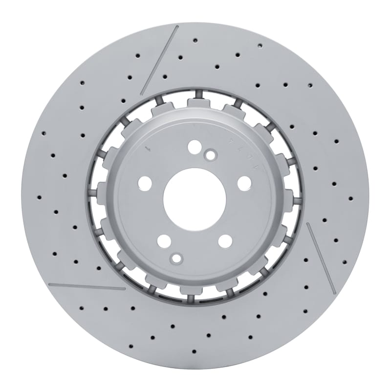 DFC — DFC 13-25 Mercedes-Benz GLC63 AMG S Front Drilled and Slotted Hi-Carbon Alloy Geomet Coated Rotor
DFC Brake Rotor