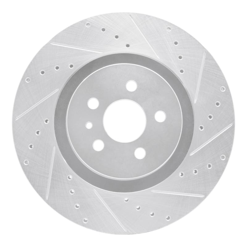 R1 Concepts — R1 15-21 Ford Fusion Front Right Drilled & Slotted Silver Brake Rotor
R1 Brake Rotor Drill