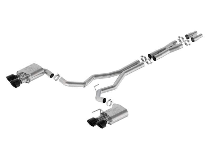 Ford Racing — Ford Racing 2024 Mustang Dark Horse 5.0L Extreme Active Cat-Back Exhaust - Black Tip
Exhaust System Kit