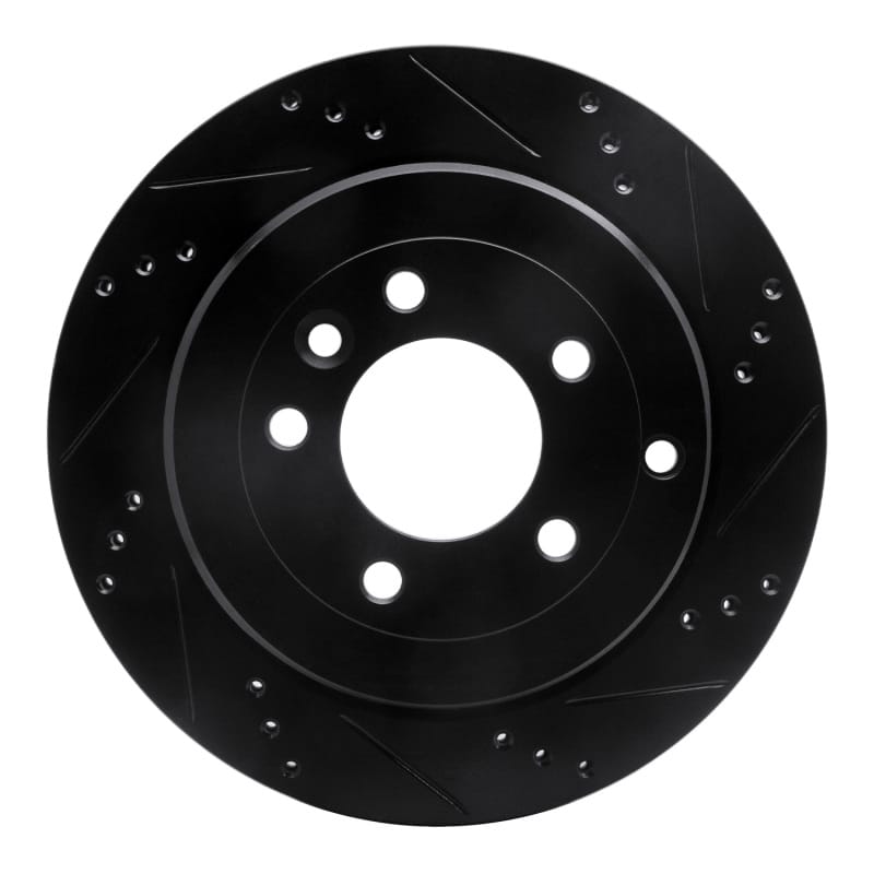 R1 Concepts — R1 05-07 Land Rover LR3 Rear Right Drilled & Slotted Black Brake Rotor
R1 Brake Rotor Drill