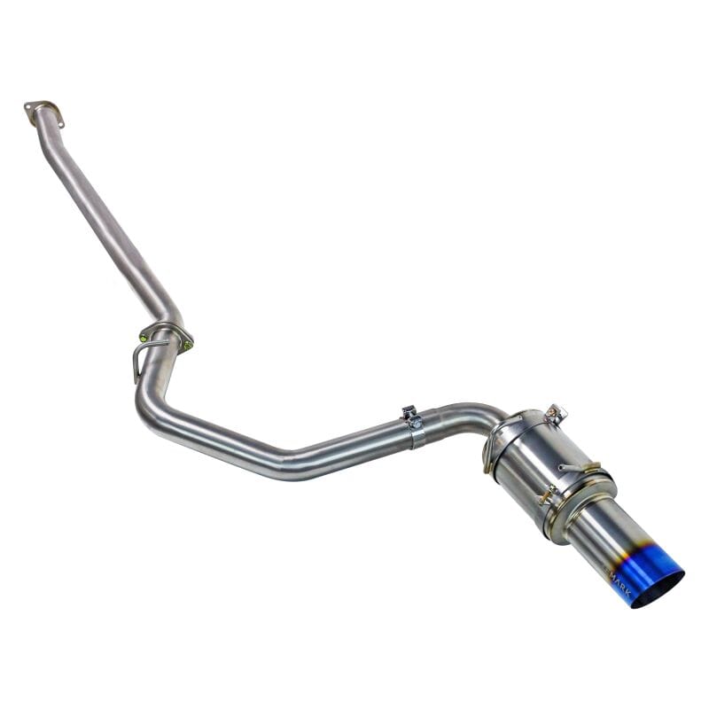 Remark — REMARK Subaru 2022 BRZ Catback Exhaust - R1 Spec Single - Exit Full Titanium