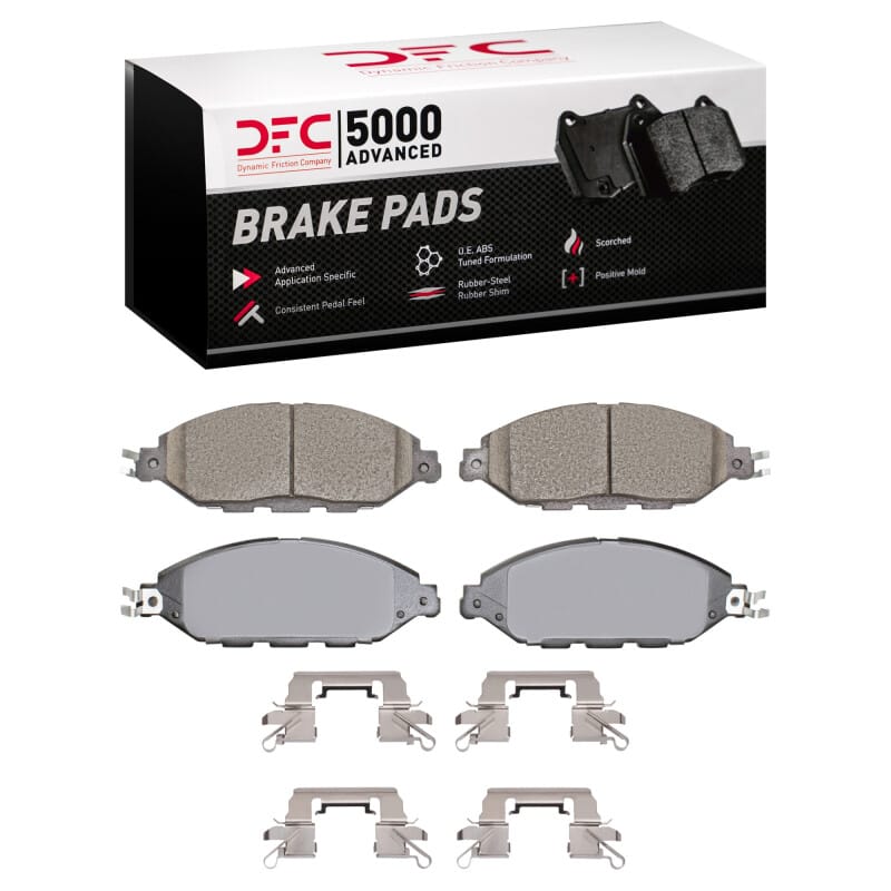 DFC — DFC 13-24 Infiniti QX60 Front 5000 Advanced Ceramic Brake Pads and Hardware Kit
DFC Brake Pad Set