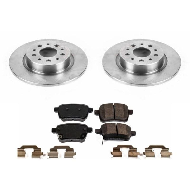 PowerStop — Power Stop 14-19 Fiat 500L Rear Autospecialty Brake Kit