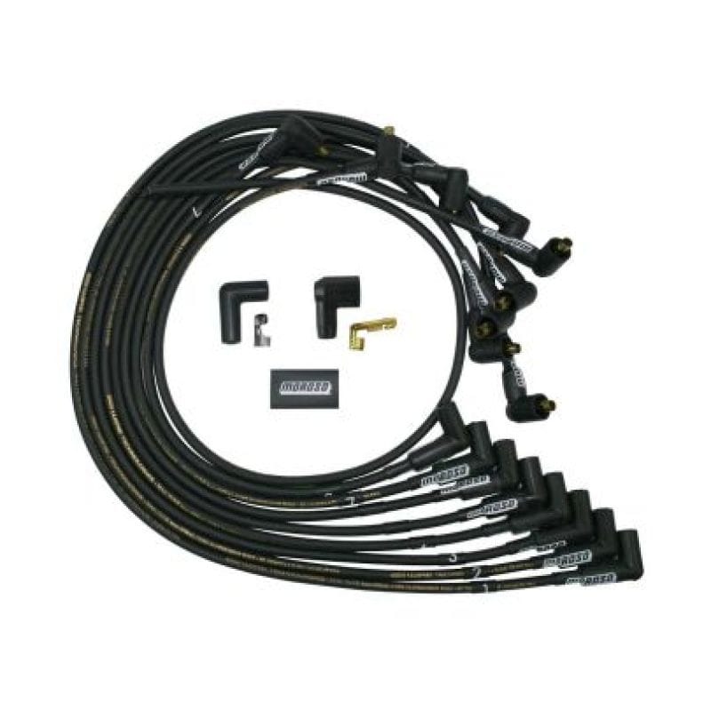 Moroso — Moroso BBC Non-HEI Mag Tune 90 Degree Ignition Wire Set