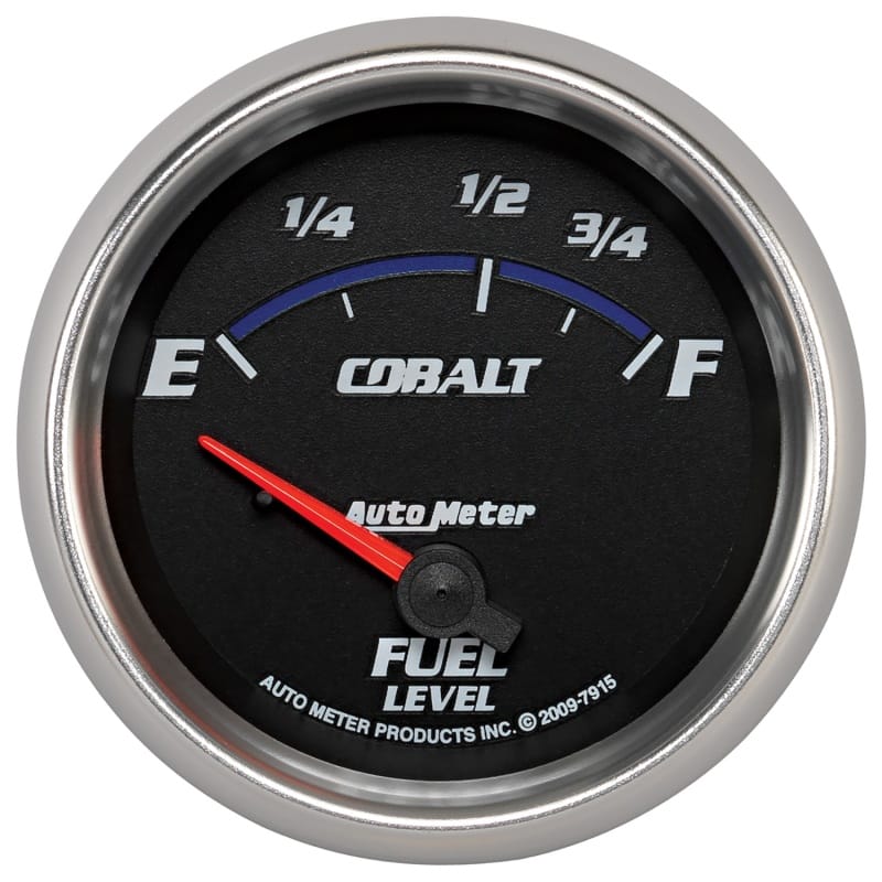 AutoMeter — AutoMeter Gauge Fuel Level 2-5/8in. 73 Ohm(e) to 10 Ohm(f) Elec Cobalt
GA 2.6" FU 73-10 CB