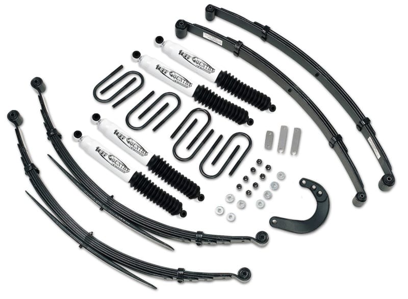 Tuff Country — Tuff Country 88-91 Chevy Suburban 3/4 Ton 4X4 4in Lift Kit HD (w/56in Rr Springs SX8000)
Complete Kit (w/SX80