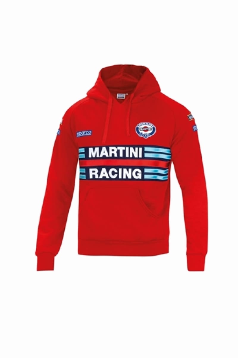 SPARCO — Sparco Hoodie Martini-Racing XS Red
