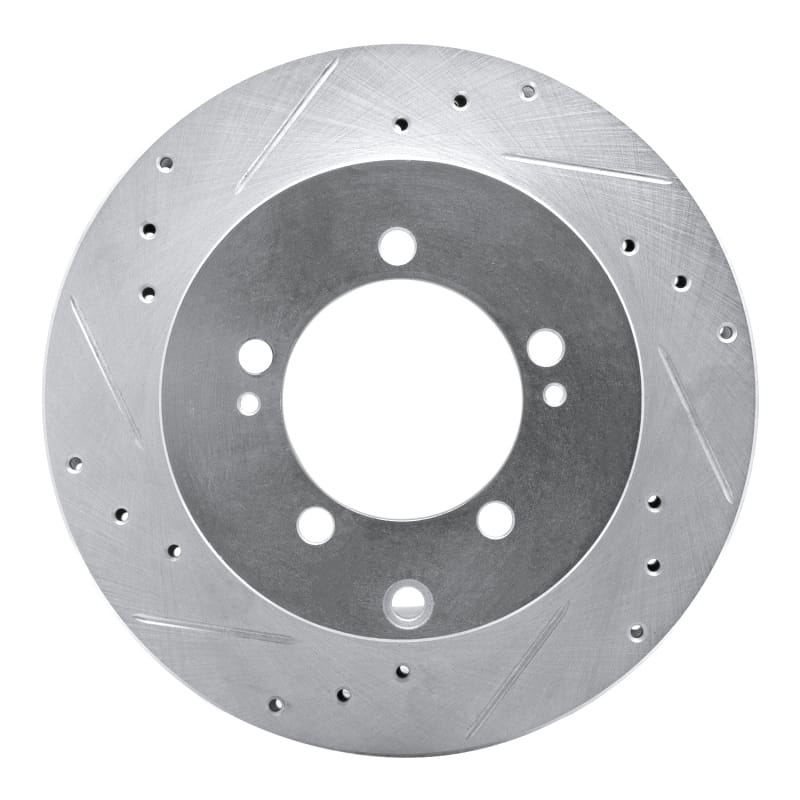 R1 Concepts — R1 94-95 Eagle TALON Rear Left Drilled & Slotted Silver Brake Rotor
R1 Brake Rotor Drill