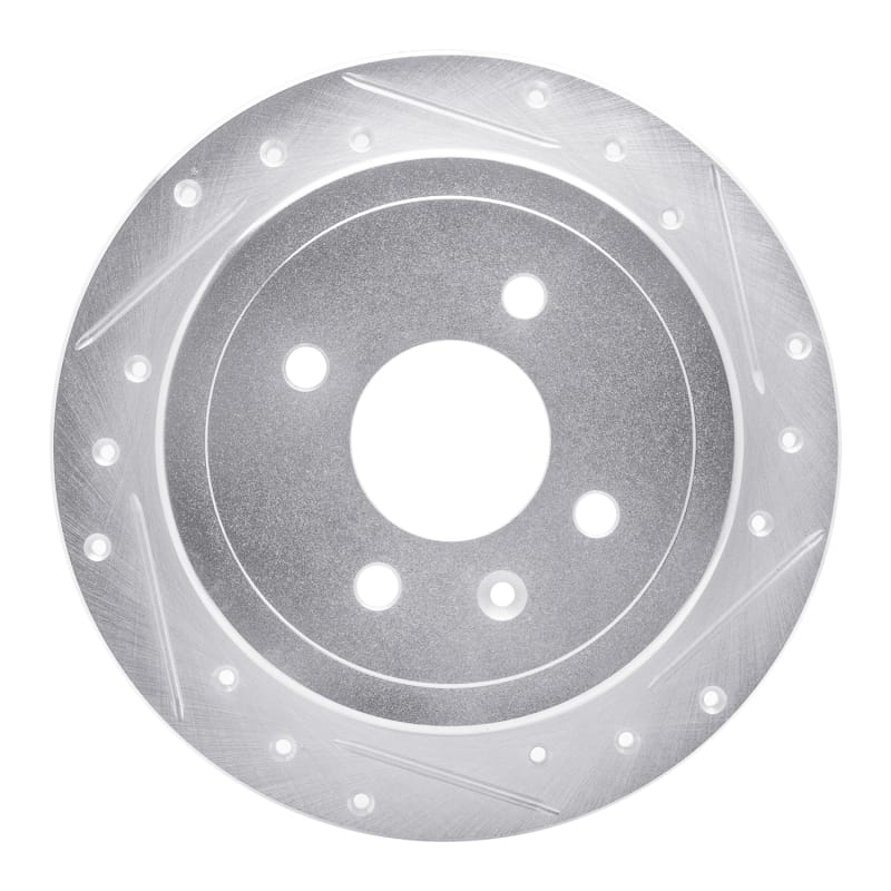 R1 Concepts — R1 14-16 Chevrolet SPARK EV Rear Right Drilled & Slotted Silver Brake Rotor
R1 Brake Rotor Drill