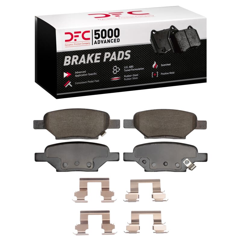 DFC — DFC 04-12 Chevrolet HHR Rear 5000 Advanced Ceramic Brake Pads and Hardware Kit
DFC Brake Pad Set