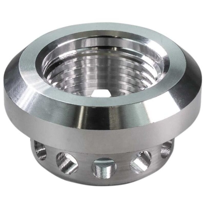 Moroso — Moroso -10AN Weld-In Vented Fitting w/Integral Baffle